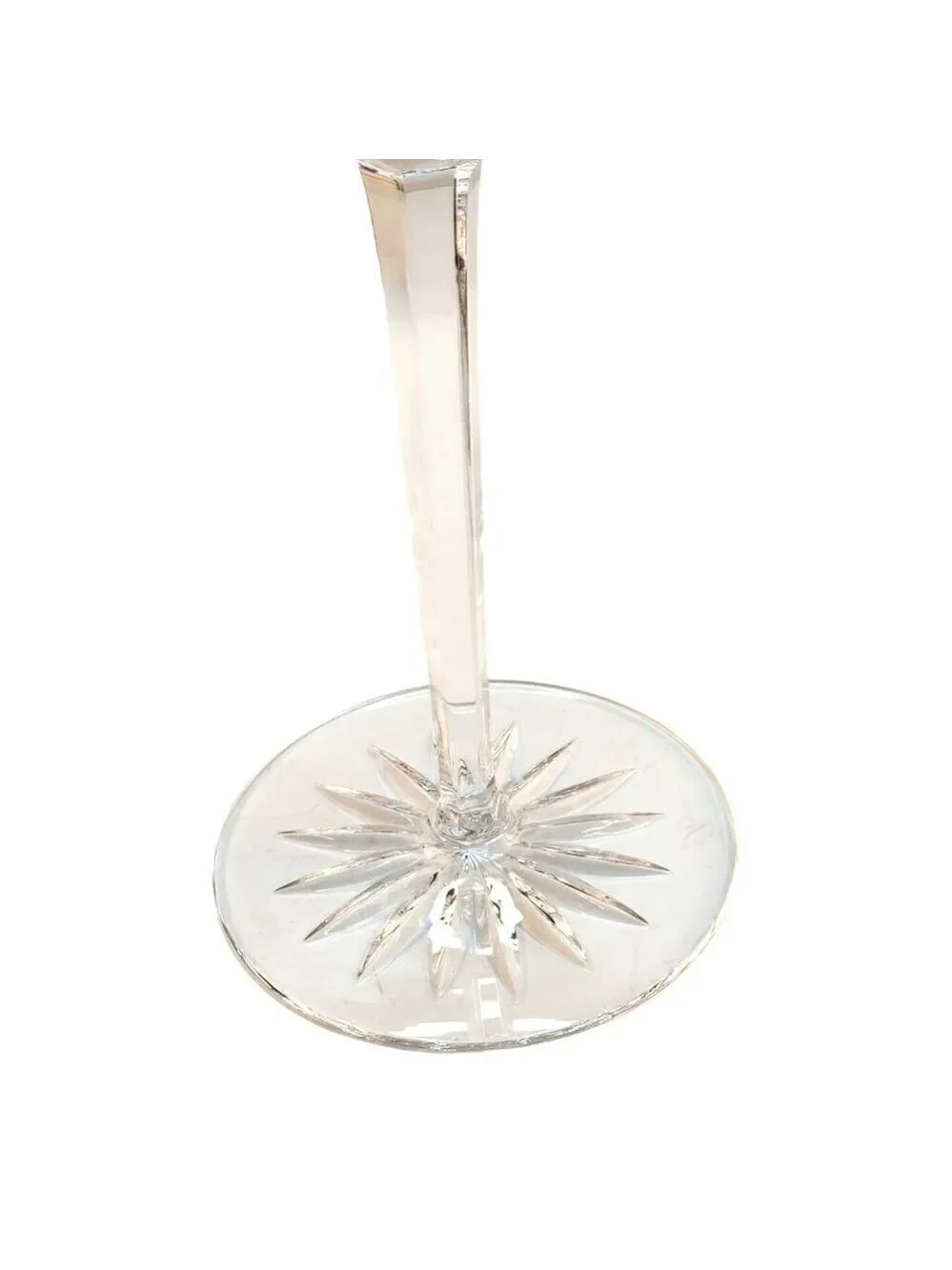 Rogaska Crystal Candlestick Holders Richmond 8 Inch Set of 2